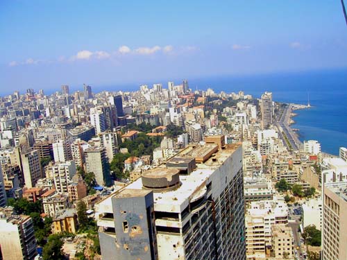 beirut from the air