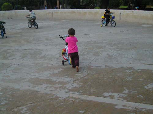 stella and her bike