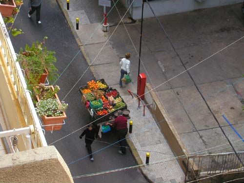 view from front balcony